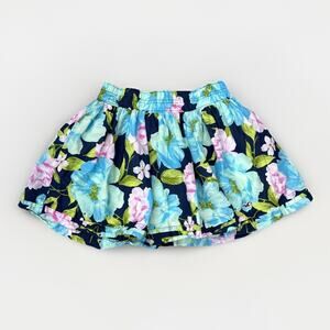 Hollister California Stretchy Waist Floral Skirt Y2K Beach Preppy Summer Medium